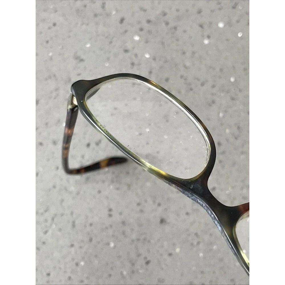 Anne Klein Eyeglasses Frames Only AK8021 K5171 Brown Oval Full Rim 49-17-135